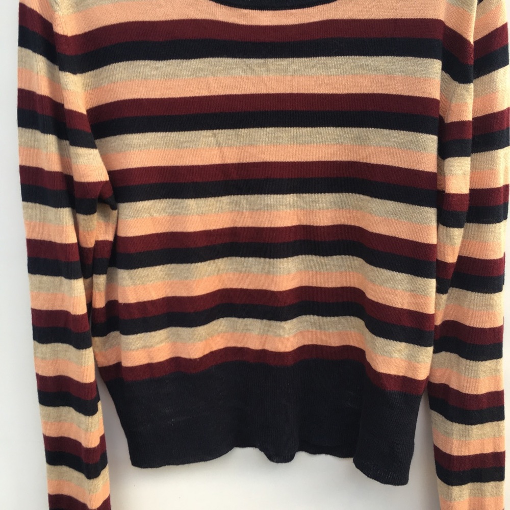 Zara Multi Colored Striped Sweater - Picture 2 of 4